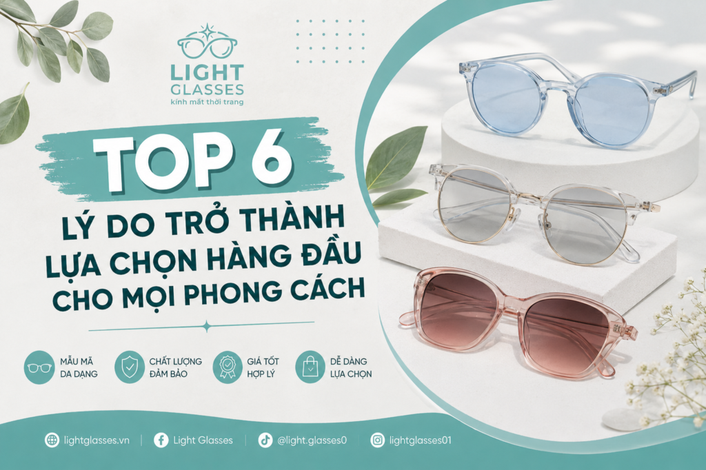 Kính Gọng Kim Loại: 6 Lý Do Trở Thành Lựa Chọn Hàng Đầu Cho Mọi Phong Cách