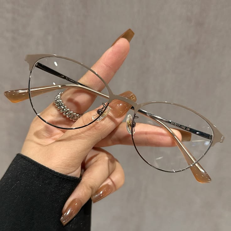 Light Glasses – Kính Gọng Nửa Viền Brown Vintage 1 Light Glasses – Kính Gọng Nửa Viền Brown Vintage 1