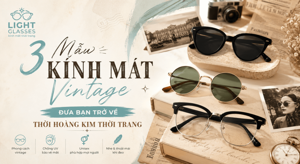 kính mát vintage
