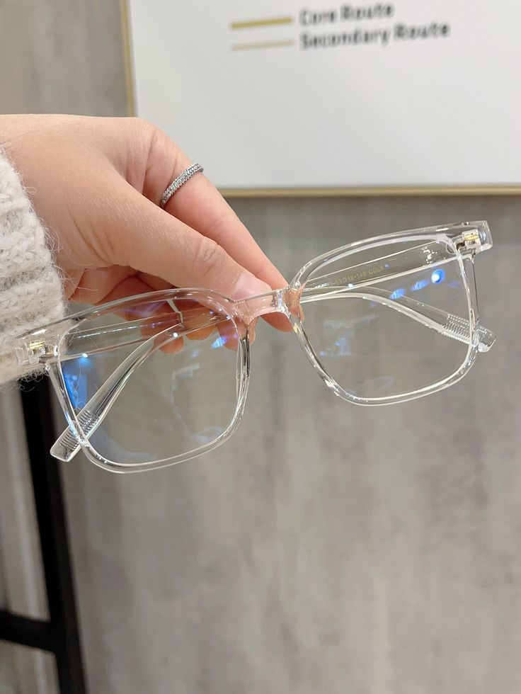 transparent white glasses transparent white glasses
